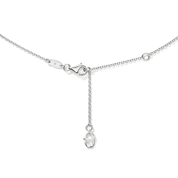 Barre Floating Diamond Pave Pendant Necklace