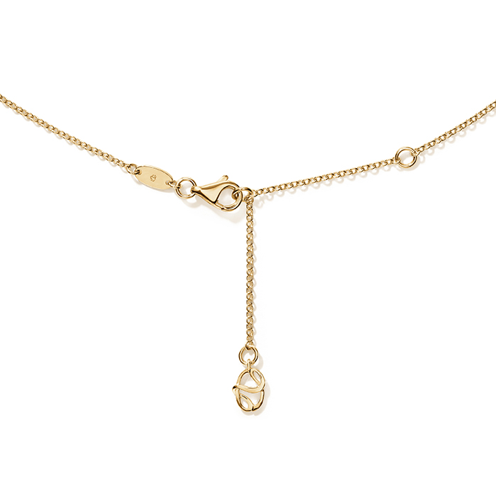 Barre Floating Diamond Pave Pendant Necklace