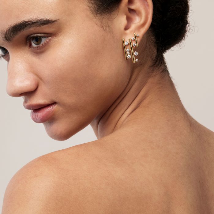 Barre Multi-Row Climber Earrings